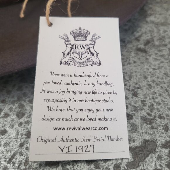 NWT Revival Wear Dark Gray Fedora